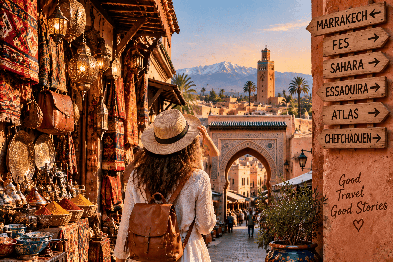 Responsible Tourism in Morocco: Practical Choices 1 Travel scene in Morocco – Respect working neighborhoods