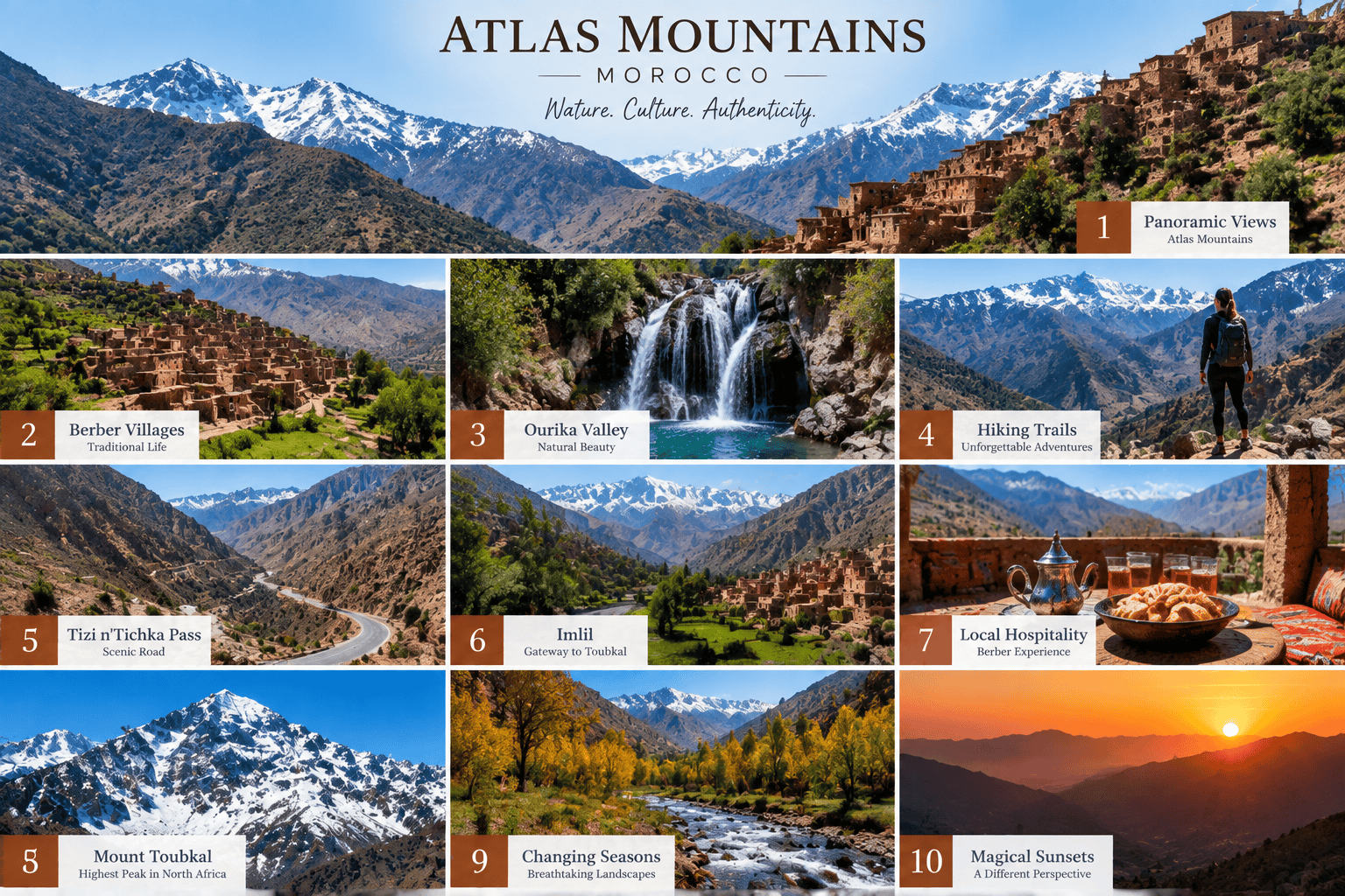 Atlas Mountains Day Trip from Marrakech: Complete 2026 Guide 3 High Atlas Mountains Morocco village and hiking scenery
