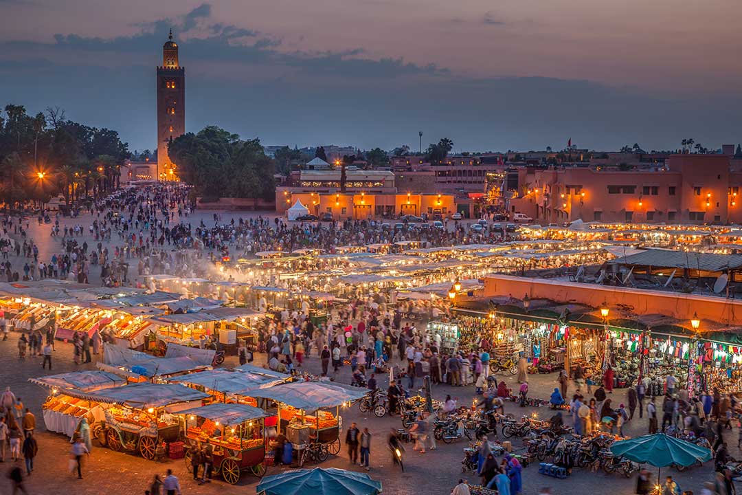 Morocco Travel FAQ: Everything You Need to Know 6 Exploring the vibrant Jemaa el-Fna square in Marrakech during an authentic Moroccan trip