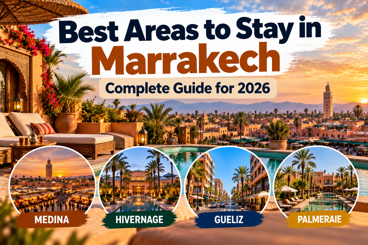 Best Things to Do in Morocco with Kids 1 Marrakech with breathing space in Morocco
