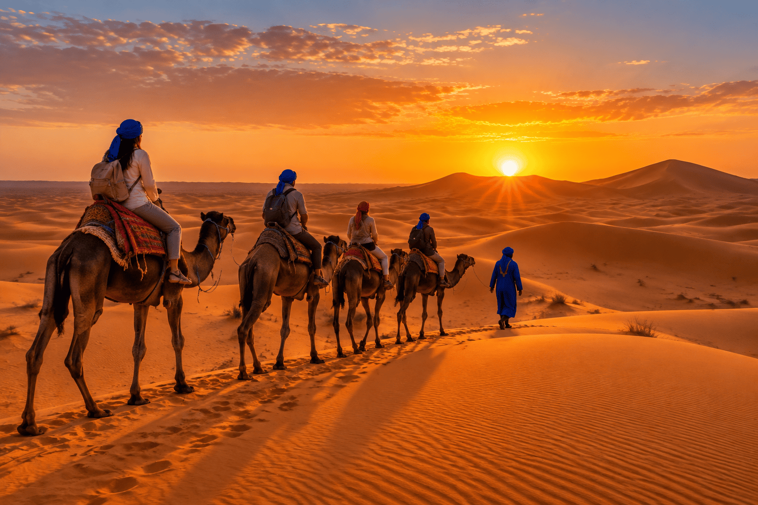 Morocco Itinerary for Families: Best 7–10 Day Route 3 Camel experience during a Morocco itinerary for families
