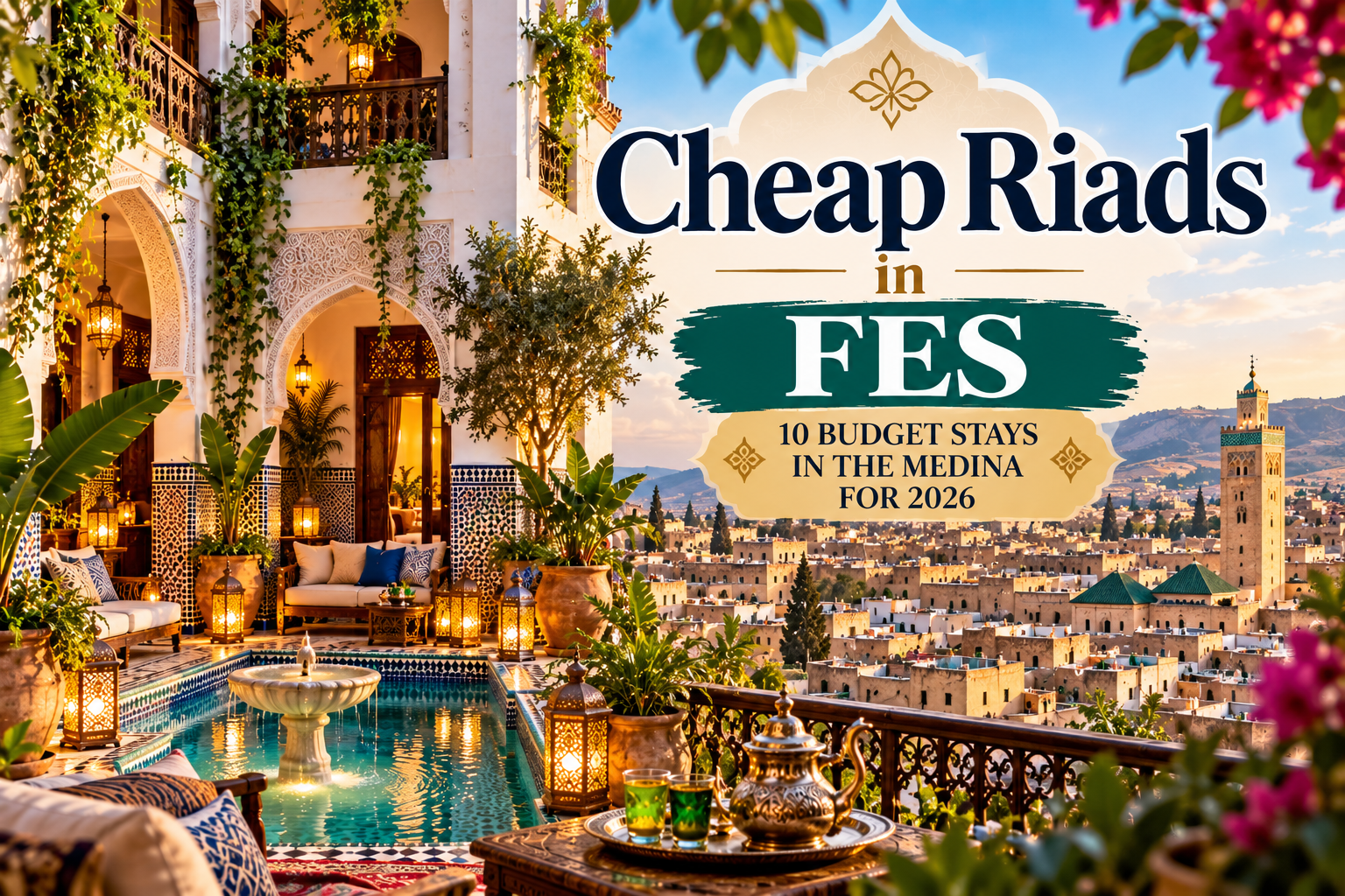 Is Morocco Expensive for Tourists? A Practical Cost Comparison 1 cheap riads in fes 10 budget stays in the medina for 2026