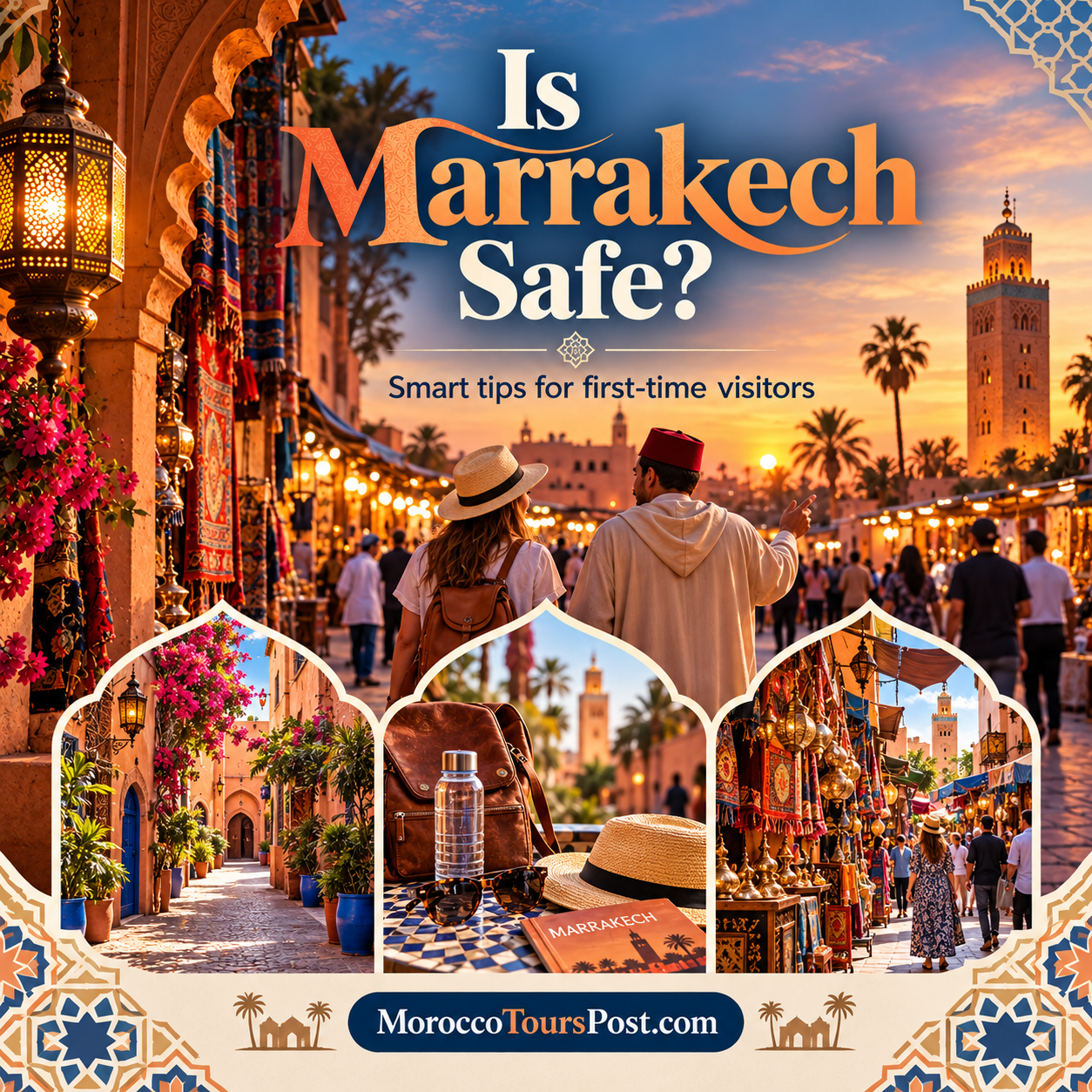 Traditional Moroccan Clothing: What Moroccans Wear & What Tourists Should Wear 1 Moroccan clothing and respectful travel outfits in Marrakech